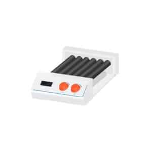 HSCo roller shaker with 6 rollers, display and two knobs