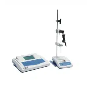 HSC titration apparatus with controller unit, burette stand and stirrer