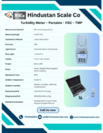 Turbidity Meter – Portable – HSC – TMP