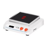 HSC-RLS linear shaker, front view with display and knobs
