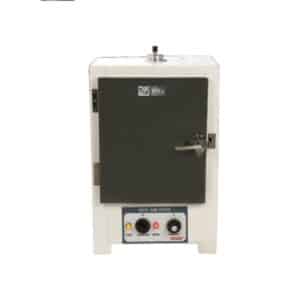 HSCo hot air oven, lab type, economy model, with thermostat knobs
