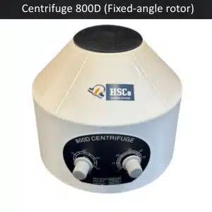 Centrifuge 800D (Fixed-angle rotor)