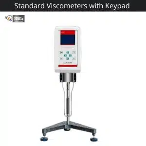 Standard Viscometers with Keypad 1 1