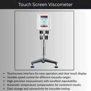 Touch Screen Viscometer 4