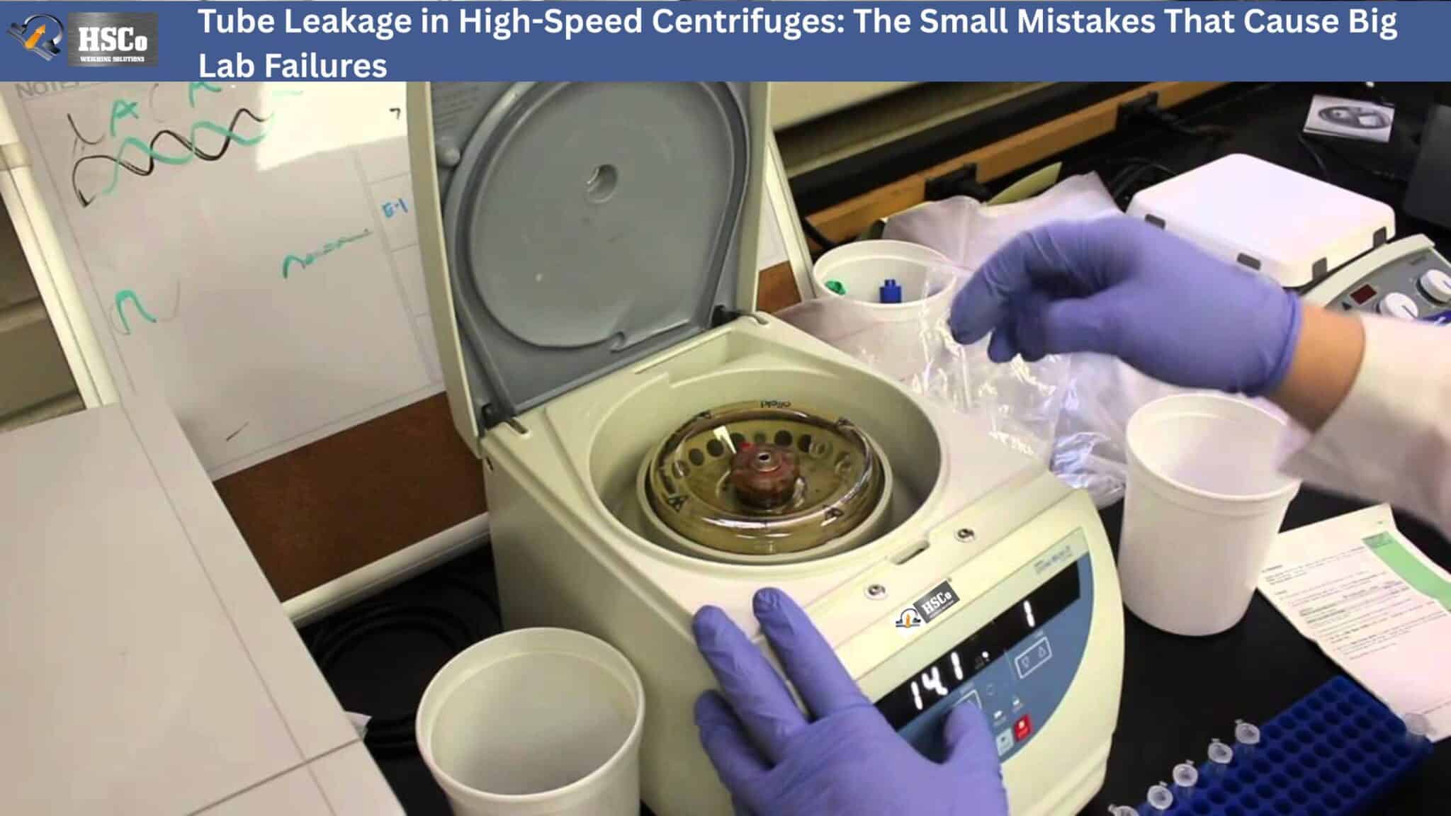 Tube Leakage in High-Speed Centrifuges: The Small Mistakes That Cause ...