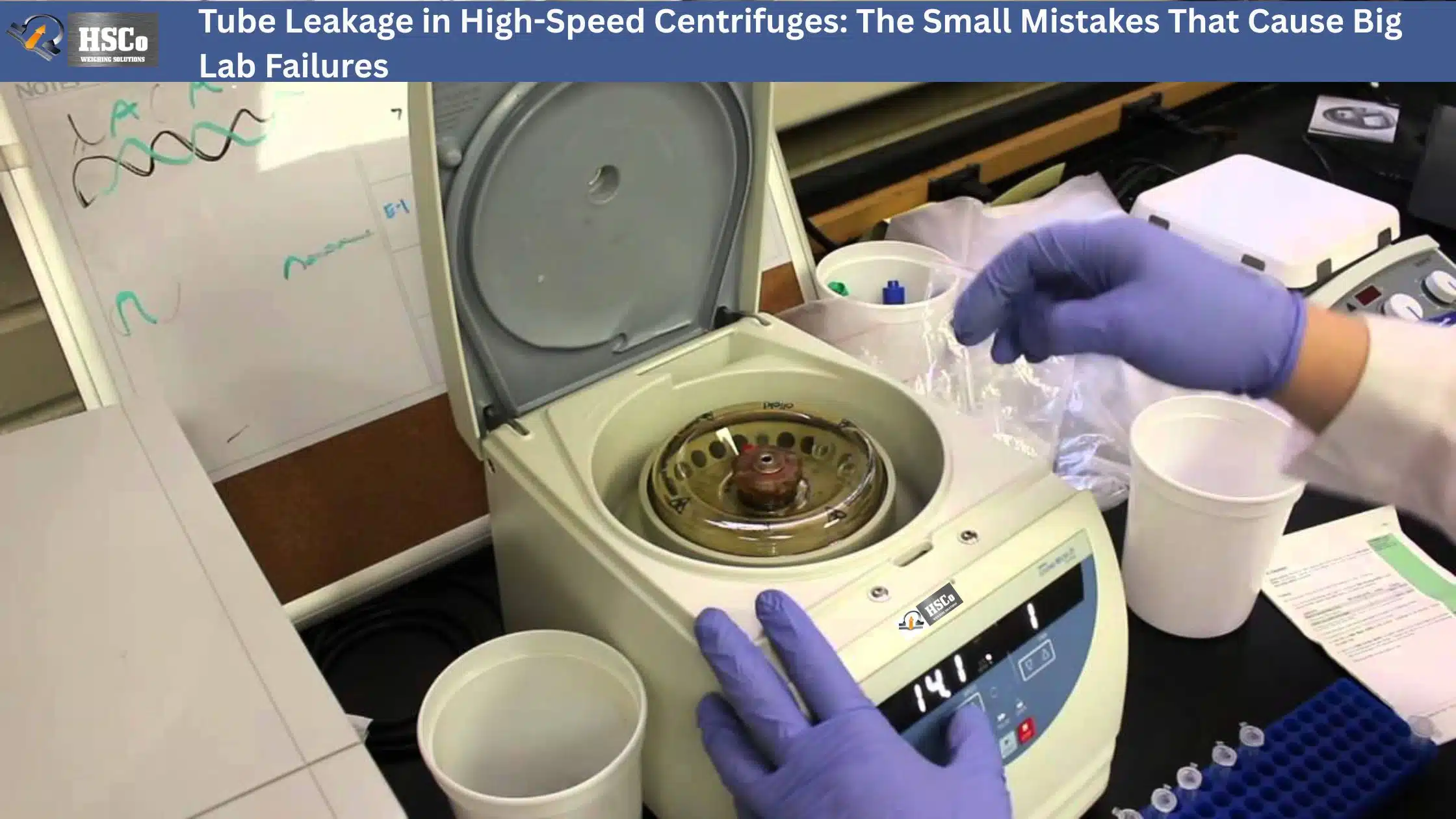 Tube Leakage in High-Speed Centrifuges The Small Mistakes That Cause Big Lab Failures