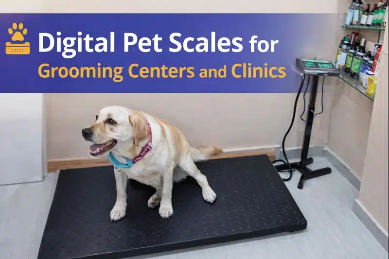 Digital Pet Scales for Grooming Centers and Clinics