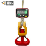 HSCo HSC-ZSH-DJH economy crane scale with large LED display and red double J hook