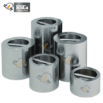Set of HSCo stainless steel grip handle cylindrical weights in different sizes