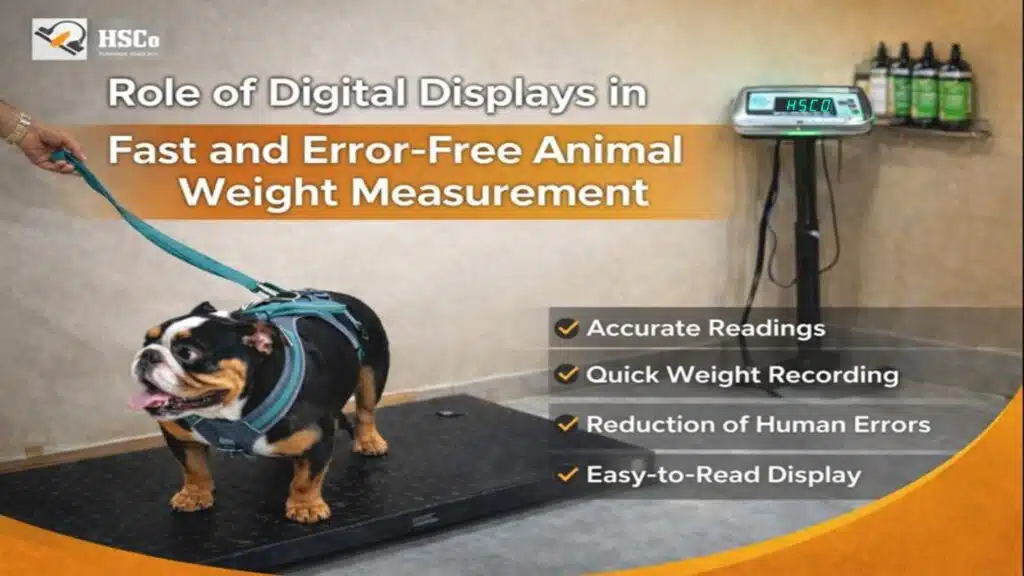 Role of Digital Displays in Fast and Error-Free Animal Weight Measurement