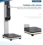 BMI 250P foldable column with wheels and weighing platform