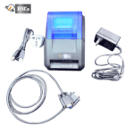 HSCo thermal printer with USB cable, RS-232 cable and power adapter