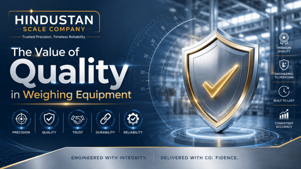 The Value of Quality in Weighing Equipment 