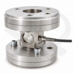 HSC 1AX tank weighing assembly: column load cell between flanged plates