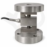 HSC 2AX tank weighing module with S-type load cell between round plates
