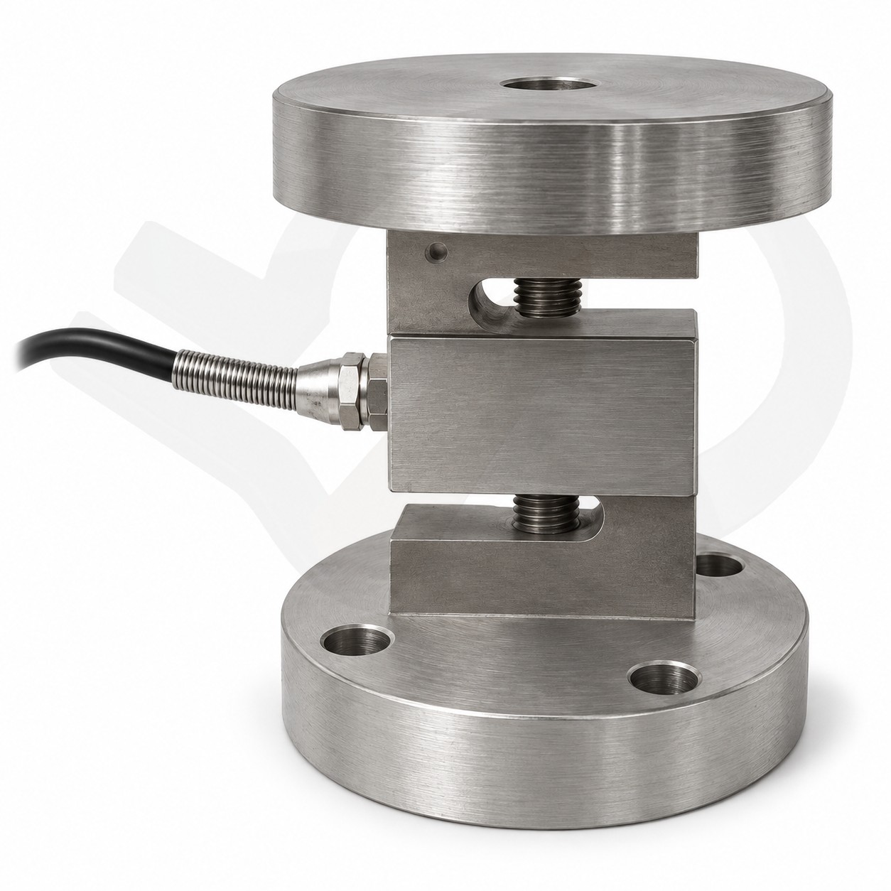 Tank weighing assembly HSC-2AX 100 kg to 500 kg HSC 2AX tank weighing module with S-type load cell between round plates