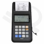 Weighing indicator with built-in printer