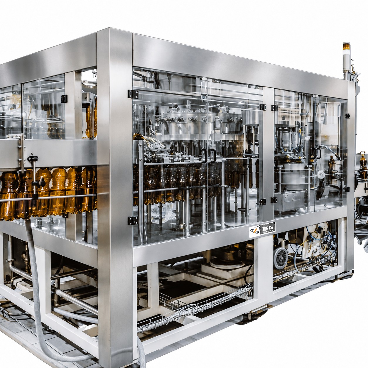 Liquid check weighing system Liquid bottle filling line