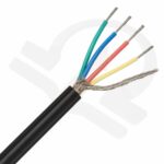 Shielded load cell cable