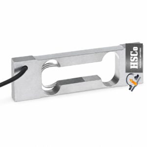HSCo aluminium single-point jewellery load cell with cable