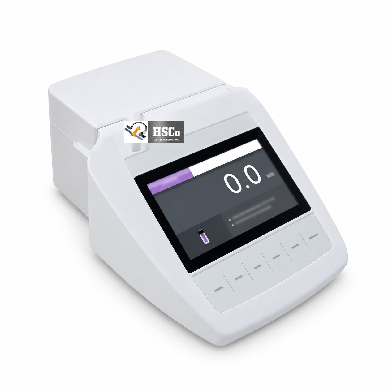 Nephelometer HSC benchtop nephelometer with touchscreen display showing turbidity reading
