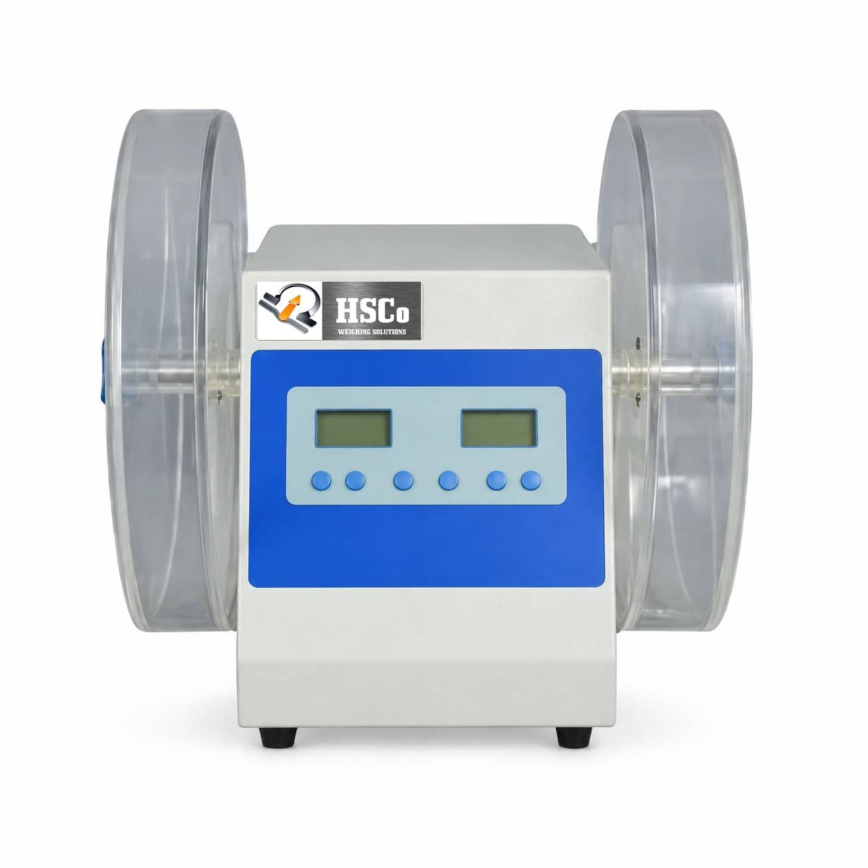 Friability Tester HSCo double-drum friability tester with two transparent drums and two displays