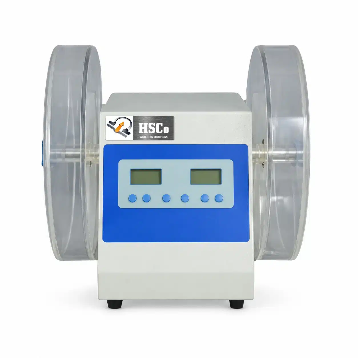 Friability Tester HSCo double-drum friability tester with two transparent drums and two displays