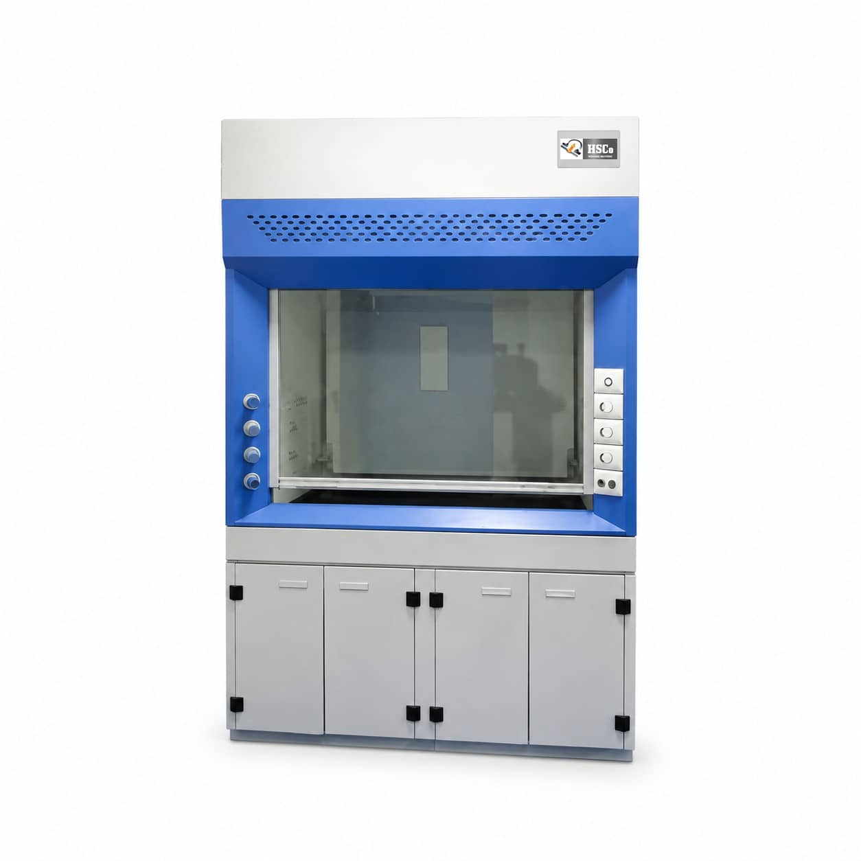 Fume Hood HSCo HSC-FH laboratory fume hood with glass sash and base cabinets
