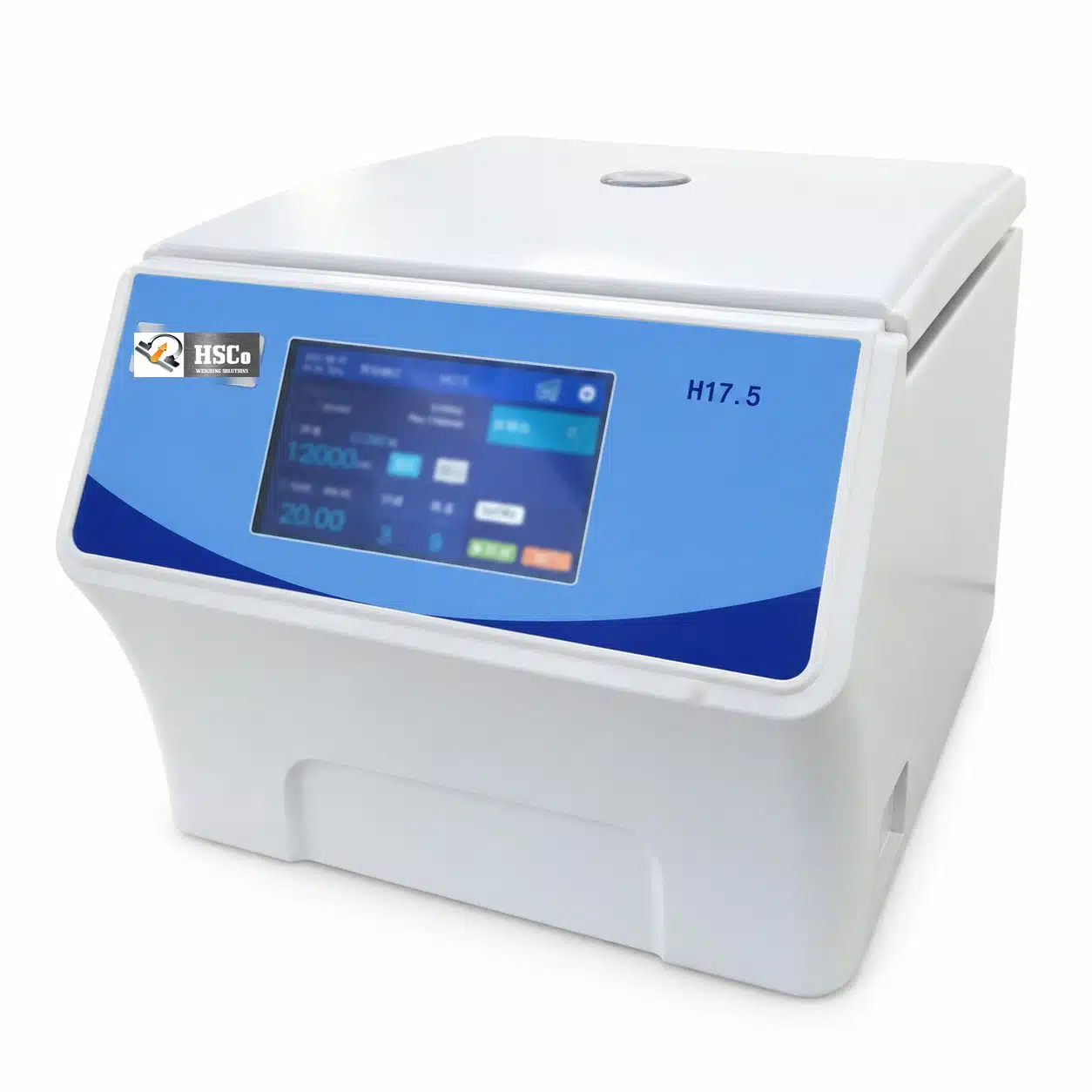 WhatsApp Image 2025-08-25 at 6.31.27 PM HSC-C-NT17.5TT high-speed benchtop centrifuge with blue touchscreen panel