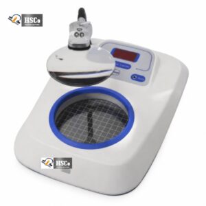 HSC digital colony counter with magnifier arm, gridded backlit plate stage and red LED display