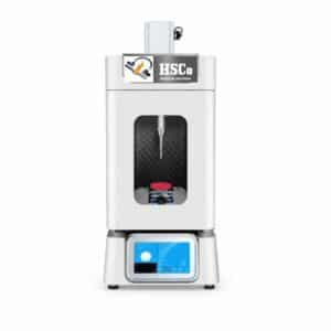 HSCo HSC-H-I650 ultrasonic homogenizer in its soundproof box with touch screen