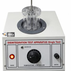 HSCo disintegration test apparatus, single test, with basket and temperature controller