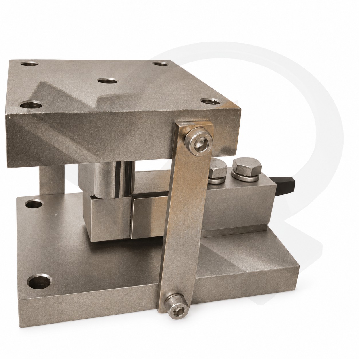 Tank Weighing Assembly - HSC - MA3 - 0.1T to 3T HSC MA3 tank weighing module with shear beam load cell, top plate and side link
