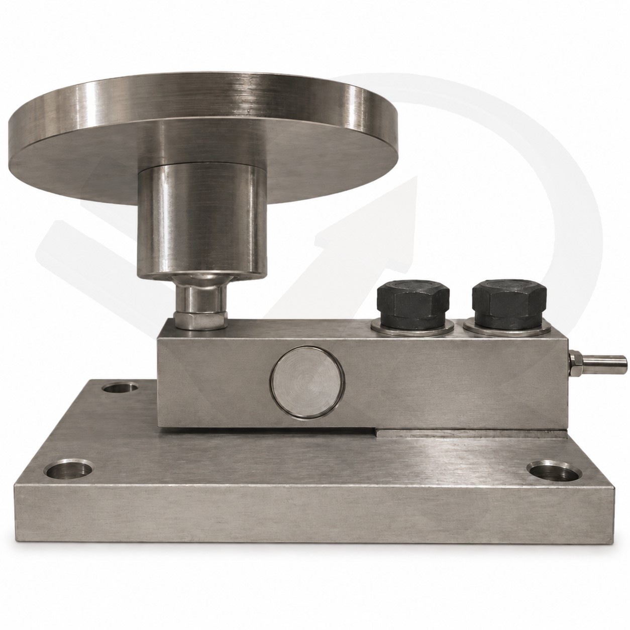 Tank Weighing Assembly - HSC - MA5 - 0.1T to 8T HSC MA5 tank weighing module with shear beam load cell and round top plate