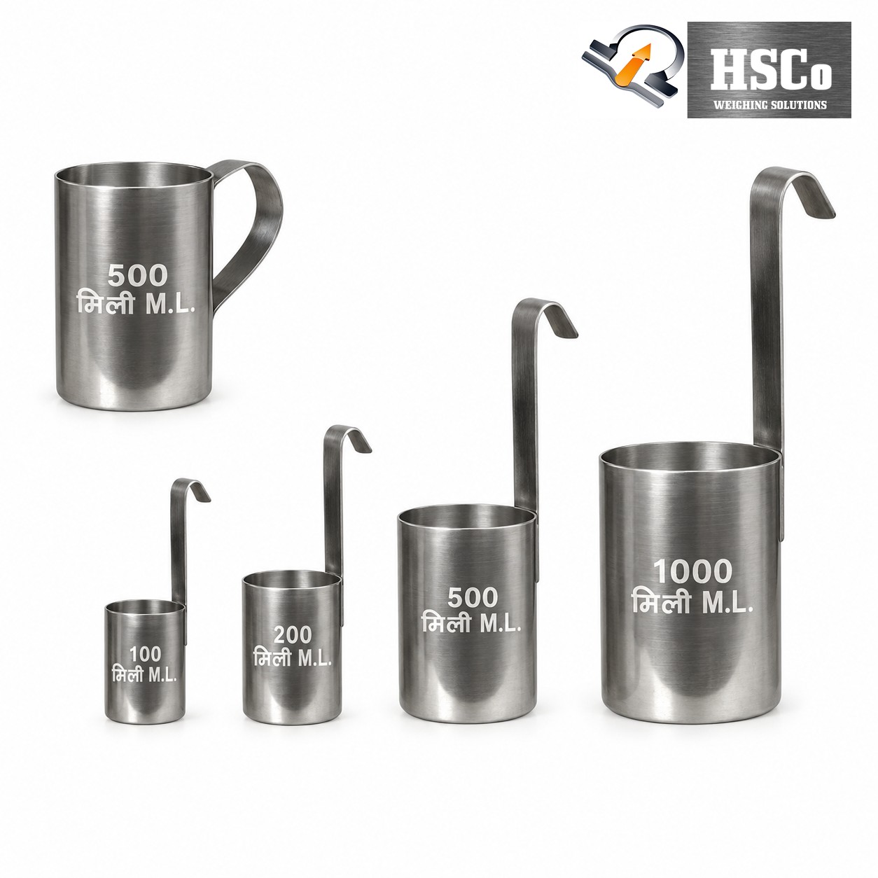 mm1-1.png Stainless steel milk measures: 100, 200, 500 and 1000 ml ladles with hooked handles