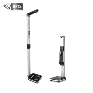 HSCo BMI 250P height and weight machine with ultrasonic column and platform