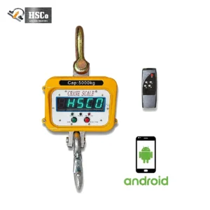 HSCo CRHBT Bluetooth crane scale with remote and Android app