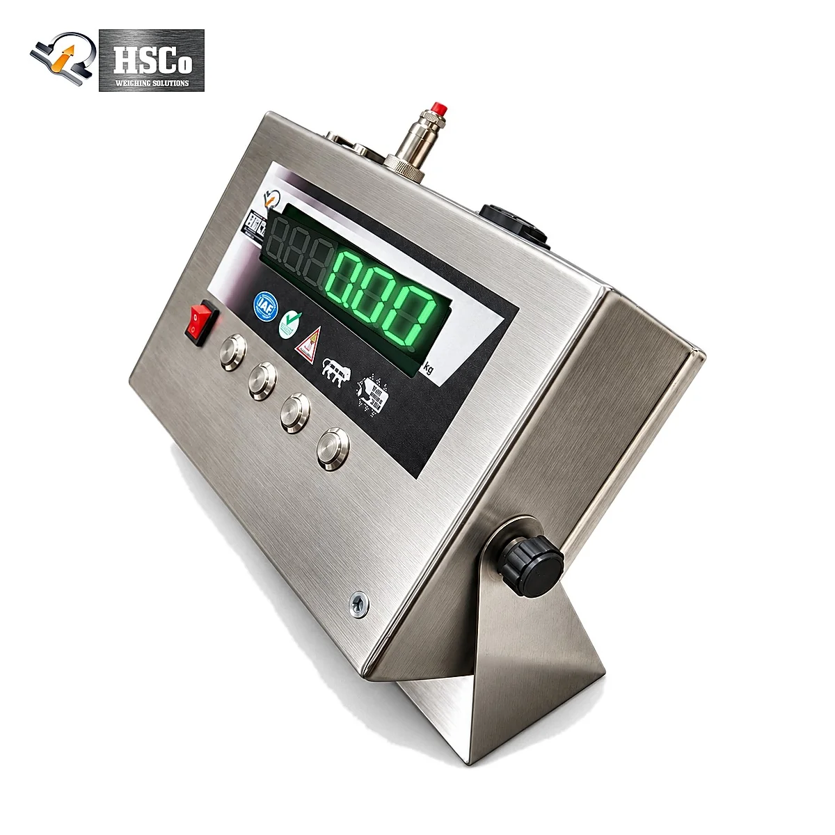 Stainless Steel Digital Weighing Indicator with LED Display