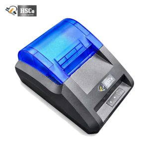 HSCo thermal printer, angled view