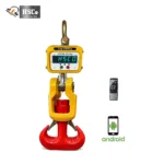 HSCo CRHBTDJH Bluetooth crane scale with double J hook, remote and Android app