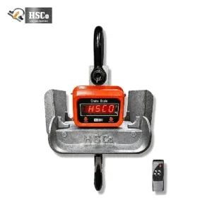 HSCo CRHHR3K heat resistant crane scale with heat shield and remote