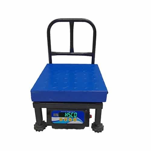 Cotton moisture and MSP: an illustrative cost per point from 8% to 12% 5 HSCo PLCHQCHI mobile platform scale on wheels with a blue platform and a handle
